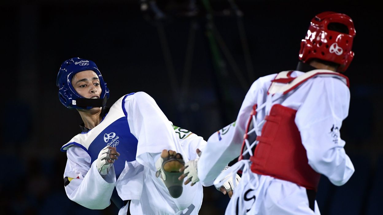 Si Mohamed Ketbi at the Rio 2016 Olympic Games - Ketbi Taekwondo Academy